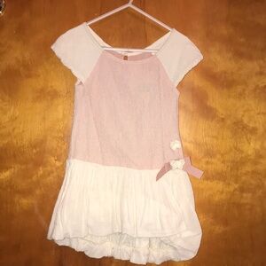 Girls Pink Camilla Boho Style Spring Easter Dress